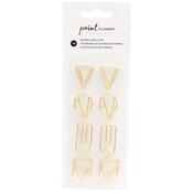 Point Planner Gold Shaped Paper Clips - American Crafts