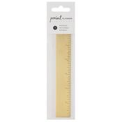 Point Planner Gold Mini Ruler - American Crafts