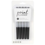 Point Planner Fine Line Black Pens - American Crafts