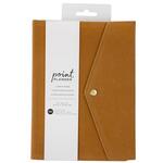 Point Planner Suede Snap Leatherette Planner - American Crafts