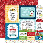 Multi Journaling Cards Paper - Fun on the Farm - Echo Park