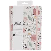 Point Planner Floral Dot Grid Bound Planner - American Crafts