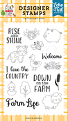 Rise And Shine Stamp Set - Fun on the Farm - Echo Park