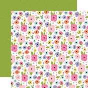 Prettiest Posies Paper - All About A Girl - Echo Park