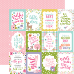 3x4 Journaling Cards Paper - All About A Girl - Echo Park - PRE ORDER
