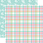 Playful Plaid Paper - All About A Girl - Echo Park