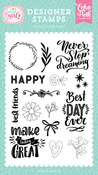 Never Stop Dreaming Stamp Set - All About A Girl - Echo Park - PRE ORDER