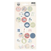 #03 Cardstock Stickers  - Lady's Diary - P13