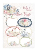 #04 Cardstock Tags - Lady's Diary - P13
