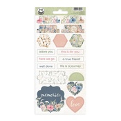 #03 Chipboard Stickers - Lady's Diary - P13