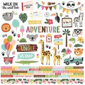 Into The Wild Combo Cardstock Stickers - Simple Stories