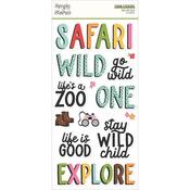 Into The Wild Foam Stickers - Simple Stories