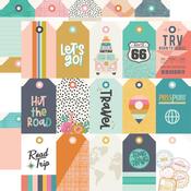 Tags Paper - Let's Go! - Simple Stories