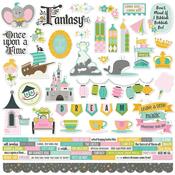 Say Cheese Fantasy At The Park Cardstock Stickers - Simple Stories