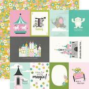 Elements 1 Paper - Say Cheese Fantasy At The Park - Simple Stories - PRE ORDER