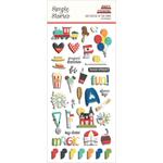 Say Cheese At The Park Puffy Stickers - Simple Stories - PRE ORDER