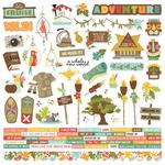 Say Cheese Adventure At The Park Cardstock Stickers - Simple Stories