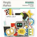 Say Cheese Tomorrow At The Park Bits & Pieces Die-Cuts - Simple Stories - PRE ORDER
