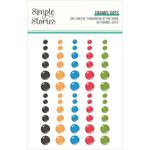 Say Cheese Tomorrow At The Park Enamel Dots Embellishments - Simple Stories - PRE ORDER