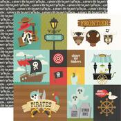 Elements 2 Paper - Say Cheese Frontier At The Park - Simple Stories - PRE ORDER