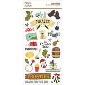 Say Cheese Frontier At The Park Foam Stickers - Simple Stories - PRE ORDER
