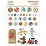 Say Cheese Frontier At The Park Decorative Brads - Simple Stories - PRE ORDER