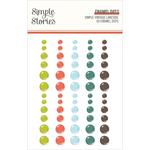 Simple Vintage Lakeside Enamel Dots Embellishments - Simple Stories - PRE ORDER