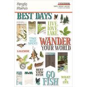 Simple Vintage Lakeside Sticker Book - Simple Stories - PRE ORDER