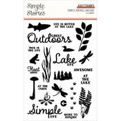Simple Vintage Lakeside Photopolymer Clear Stamps - Simple Stories - PRE ORDER