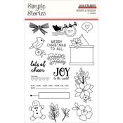 Hearth & Holiday Photopolymer Clear Stamps - Simple Stories