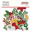 Hearth & Holiday Floral Bits & Pieces Die-Cuts - Simple Stories