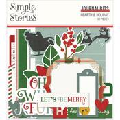 Hearth & Holiday Journal Bits & Pieces Die-Cuts - Simple Stories