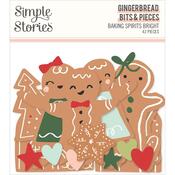 Gingerbread Bits & Pieces - Baking Spirits Bright - Simple Stories