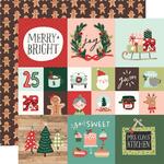 2"X2" & 4"X4" Elements Paper - Baking Spirits Bright - Simple Stories - PRE ORDER
