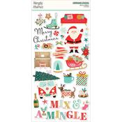 Mix & A-Mingle Chipboard Stickers - Simple Stories