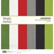 Simple Vintage Christmas Lodge 12x12 Basics Kit - Simple Stories - PRE ORDER