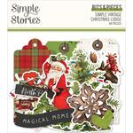 Simple Vintage Christmas Lodge Bits & Pieces Die-Cuts - Simple Stories - PRE ORDER