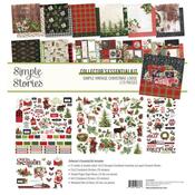 Simple Vintage Christmas Lodge Collector's Essential Kit - Simple Stories - PRE ORDER