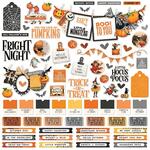 Simple Vintage October 31st Combo Cardstock Stickers - Simple Stories
