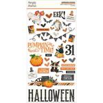 Simple Vintage October 31st Chipboard Stickers - Simple Stories