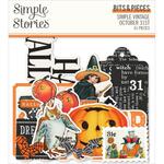 Simple Vintage October 31st Bits & Pieces Die-Cuts - Simple Stories - PRE ORDER