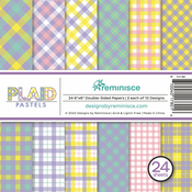 Plaid Pastels 6x6 Paper Pack - Reminisce