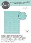 Geo Crystals Textured Impressions Embossing Folder - Sizzix