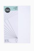 White Surfacez Smooth Cardstock Paper Pack - Sizzix