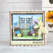 Walk On In - Creative Expressions Designer Boutique Clear Stamp 6"X4"