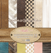 Leather & Wood Texture 12x12 Collection Pack - Asuka Studio