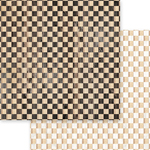 Checker Paper - Leather & Wood Texture - Asuka Studio