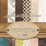 Leather & Wood Texture 6x6 Collection Pack - Asuka Studio