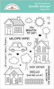 Happy Home Doodle Stamps - My Happy Place - Doodlebug
