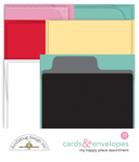 My Happy Place Assortment Cards & Envelopes - Doodlebug